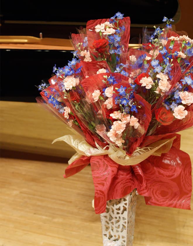 写真:店舗の装花の例